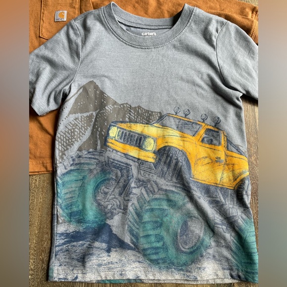 SOLD Carhartt | Monster Truck and Tool shirt bundle | 4-5 yrs - Picture 3 of 7